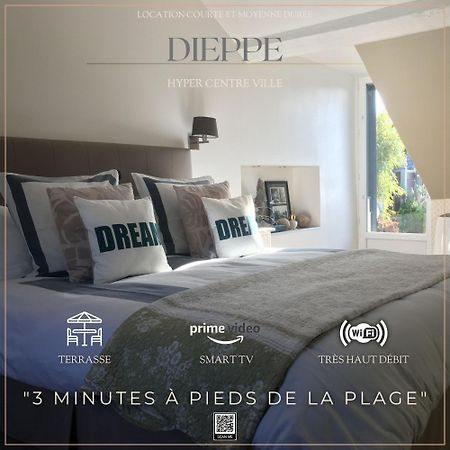 Duplex 52M2 Hyper Centre, Petite Terrasse Exposee Sud Dieppe Exterior foto